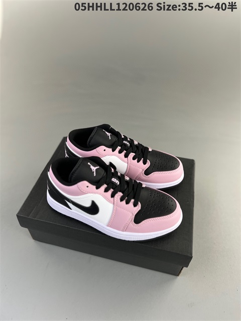 women air jordan 1 shoes H 2023-10-26-348